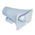 SIRENA 30W 2 TONOS - 6-12 VDC BLANCA			 